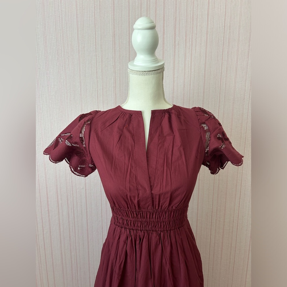 Anthropologie The Somerset maxi dress : cutwork edition - Picture 6 of 9